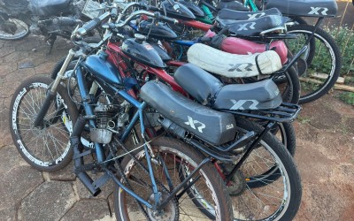 Sarandi intensifica fiscalização e apreende bicicletas com motores irregulares e barulhentos 